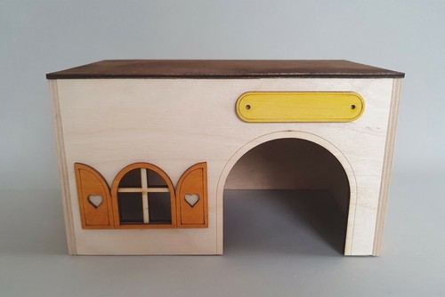 Casa legno cavia - in,