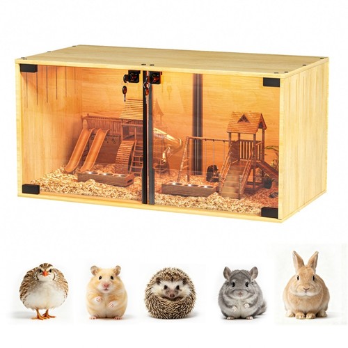 Gabbia legno per criceti - legno,